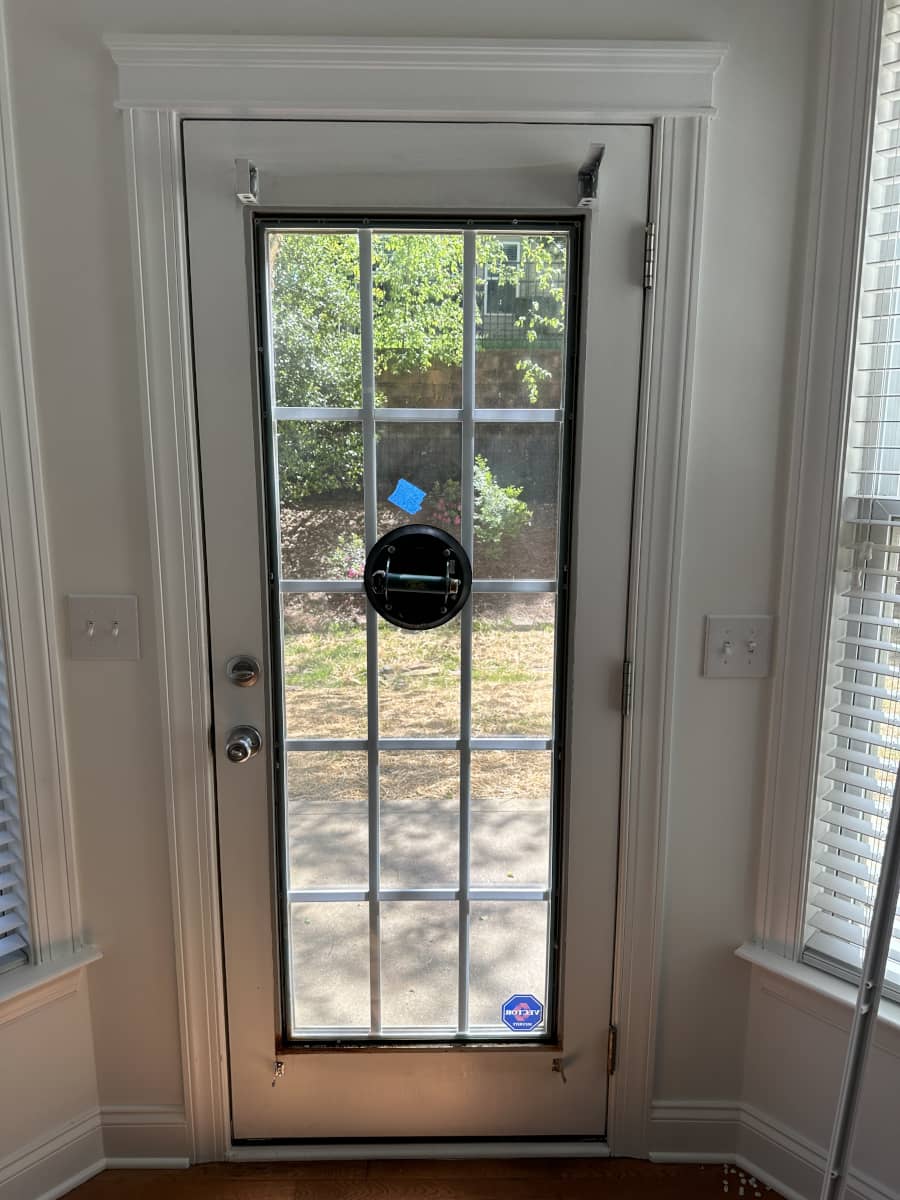 front door glass replacement